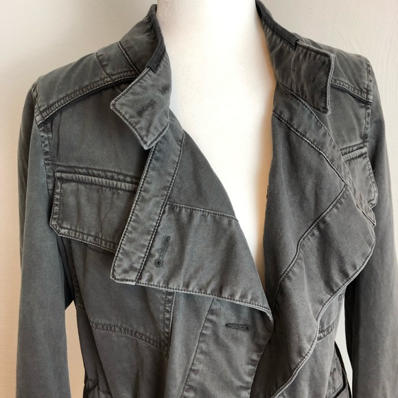 Anthropologie Hei Hei Gray Anorak Jacket - Picture 3 of 8